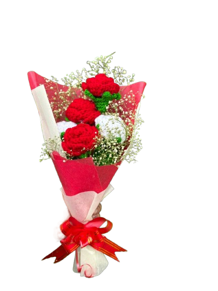 Crochet Rose Flower Bouquet | Roses