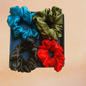 Silk Scrunchie Set (Pack of 4)