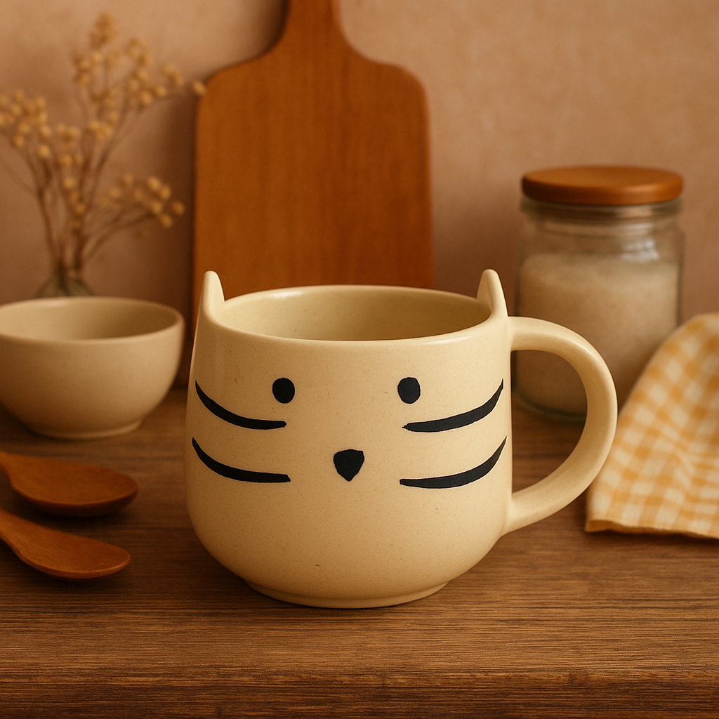 Ceramic Cat Mug