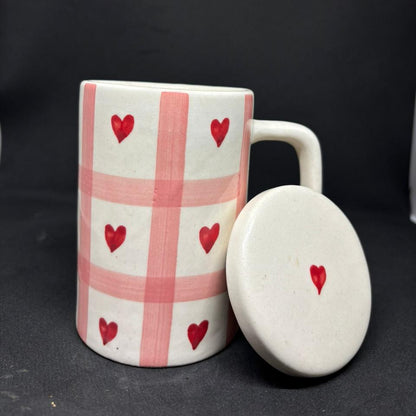 Heart Latte Mug Set
