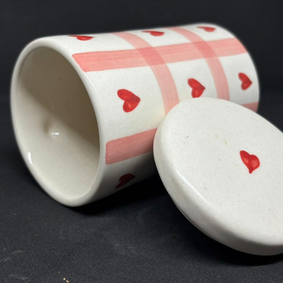 Heart Latte Mug Set